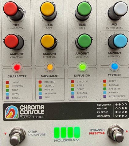 various-Hologram Chroma Console FX pedal 